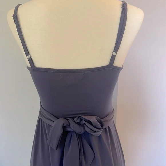 Jennifer Lopez Purple-Gray Maxi Dress - Picture 3 of 5